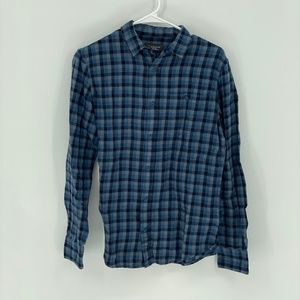 WALLIN & BROS. Long Sleeve Plaid Box Checker Shirt